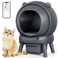 The Cumridge Self-Cleaning Litter Box is a high-performance, hygienic solution designed specifically for multi-cat households.