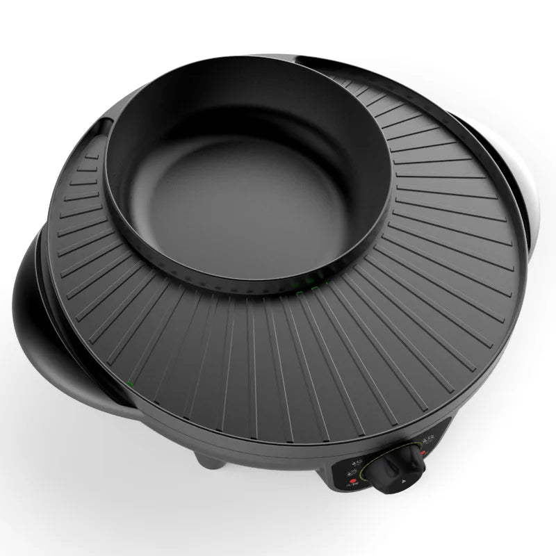 LIVEN Household Multifunctional Barbecue Electric Barbecue Pan Korean Barbecue