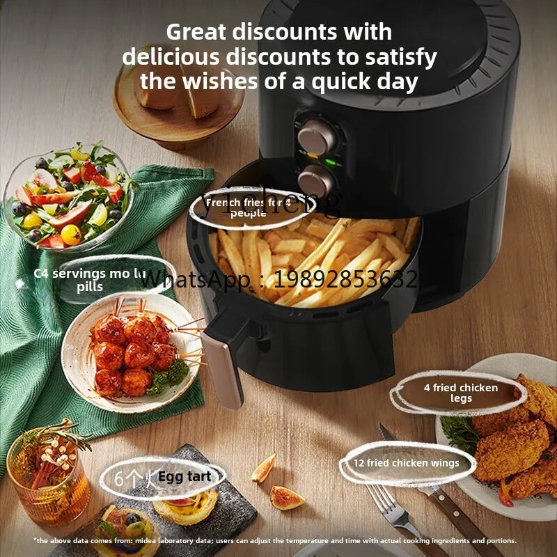 KX  Air Fryer Automatic Large Capacity Oven Multifunctional Oil-Free Fryer