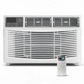Window Air Conditioner Unit 8000 BTU With Remote Control Cools Rooms Up To 350 Sq Ft 3 Cooling And Fan Speeds Quiet Operation Digital Display Easy Install Kit For Bedroom Office