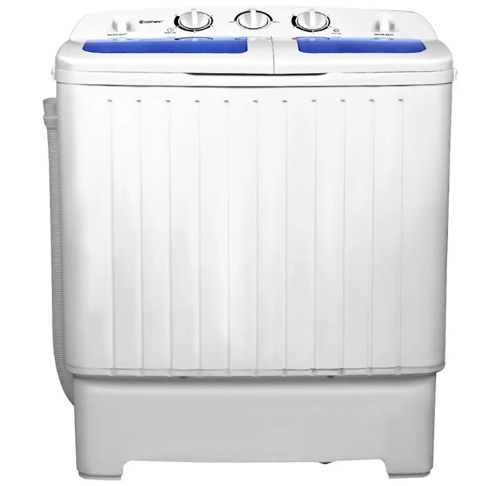 20 lbs Compact Twin Tub Washing Machine for Home Use