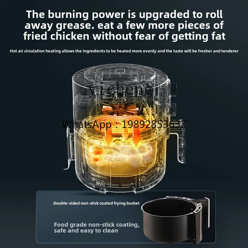 KX  Air Fryer Automatic Large Capacity Oven Multifunctional Oil-Free Fryer