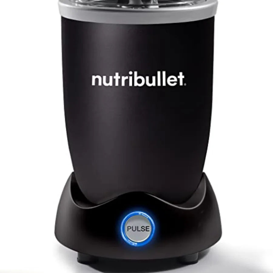 1200W Personal Blender – Features a pulse function and automatic shut-off, extracts nutrients, and is perfect for making smoothies, milkshakes, and salsa – Includes 32oz and 24oz travel cups