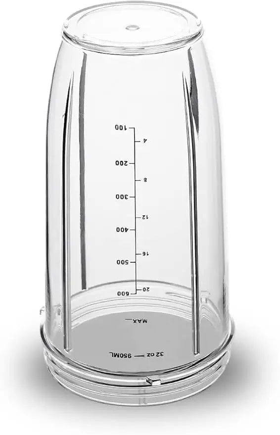1200W Personal Blender – Features a pulse function and automatic shut-off, extracts nutrients, and is perfect for making smoothies, milkshakes, and salsa – Includes 32oz and 24oz travel cups