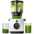 3-In-1 Cold Press Juicer Machine For Home Use, Stainless Steel And Black, Faster Juicing With Wide Chute And Clog-Resistant Des