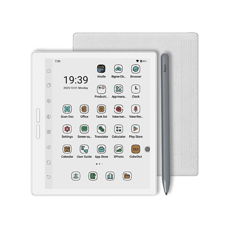 Bigme B751C S 7-inch E-ink E-Book Reader, 36-Level Front Light, Android 14 OS Electronic Book, 4+64GB Paper-like Ereader E-Book