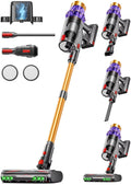 M9/Y9 NEW 80KPA 850W 80000PA Ultra-Strong Cordless Vacuum Cleaner 90 Min Long Runtime Removable Battery 6X4000mAh Smart Display